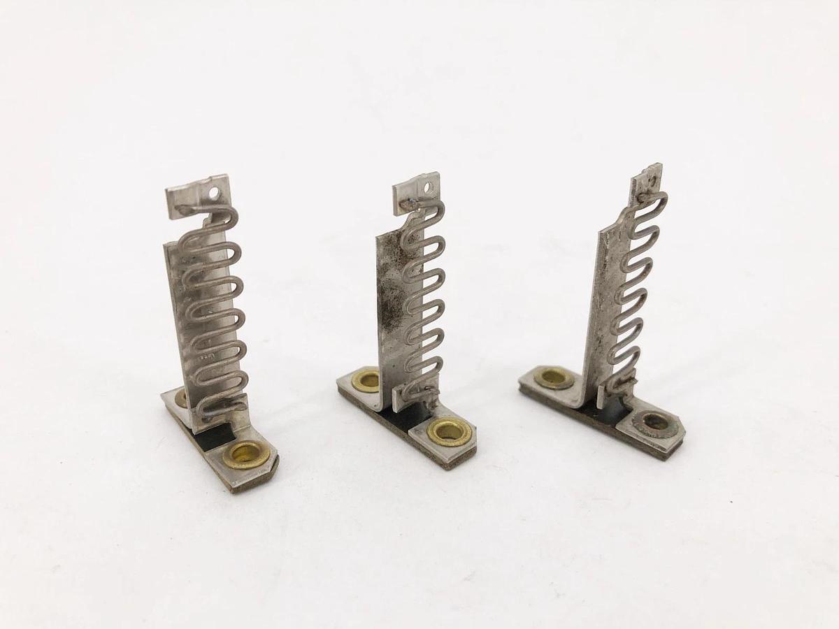 Lot of 3 New Westinghouse FH27 Overload Heater Elements - No Box