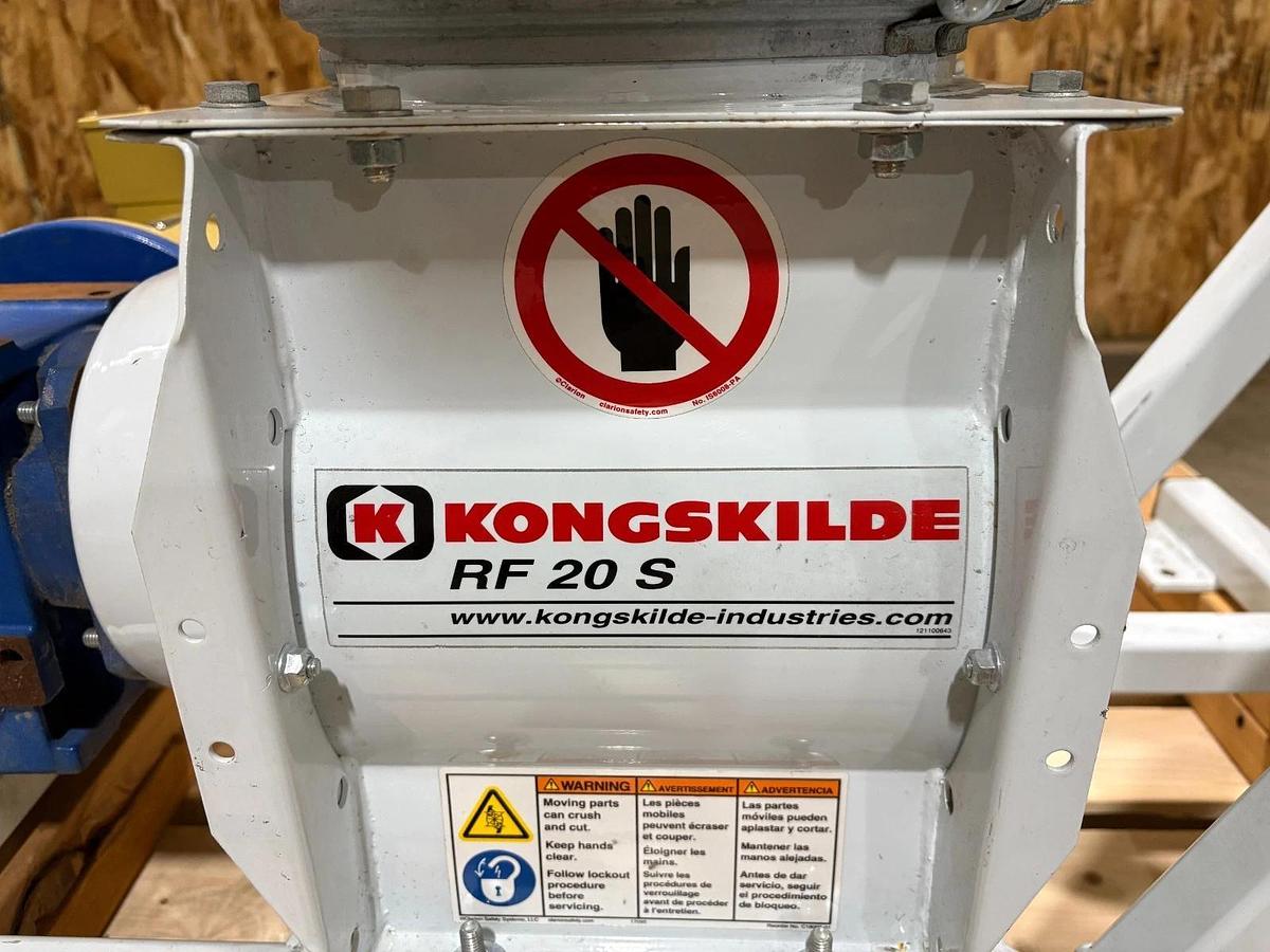 Kongskilde Polyvac 50 Pneumatic Conveying System RF20S Rotary Valve 5hp Blower