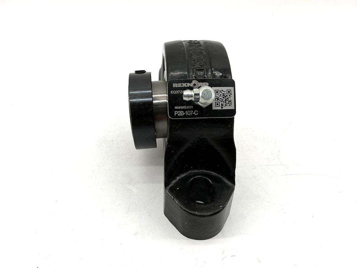 Rexnord P2B-107-C Roller Bearing 2-Bolt Pillow Block Unit 1-7/16" ID - No Box