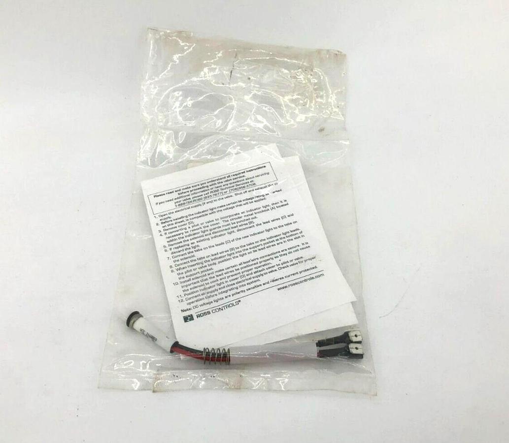 New Ross Controls 862K87-Z Indicator Light Kit 110-130 VAC 50/60 HZ