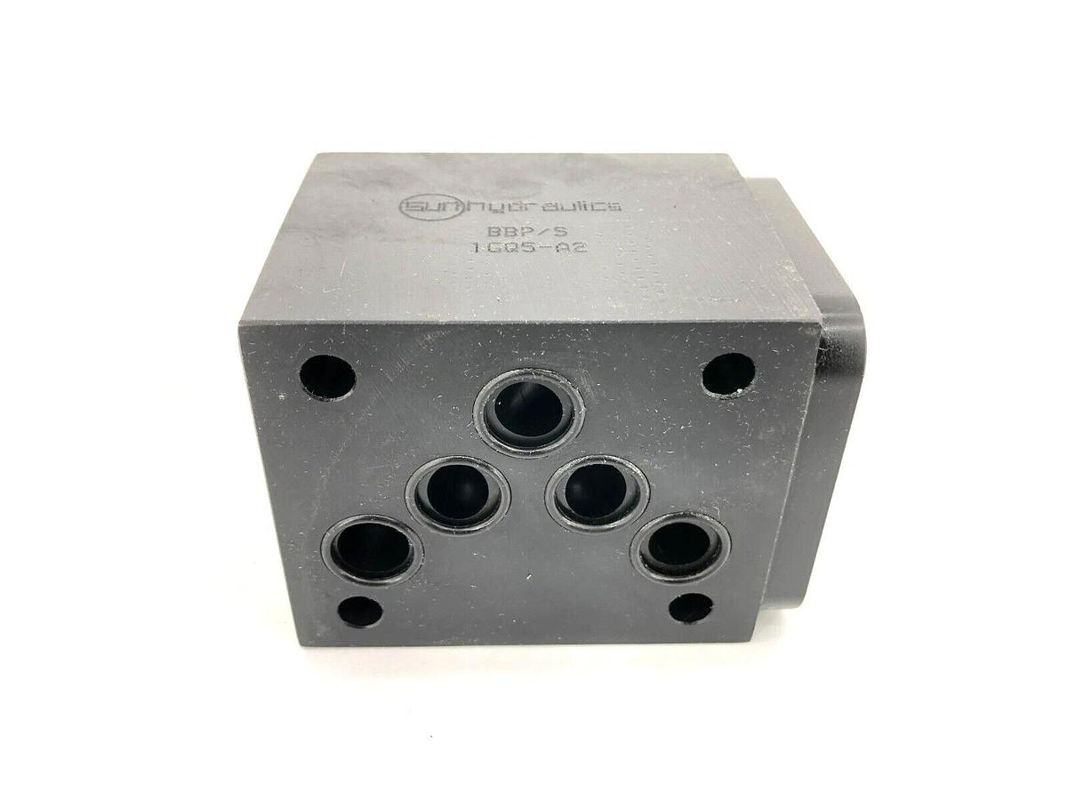 New Sun Hydraulics BBP/S Steel Cartridge Manifold