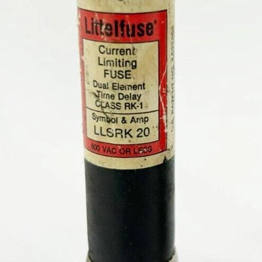 Lot of 3 New Littelfuse LLSRK20 Fuses 20A 600VAC