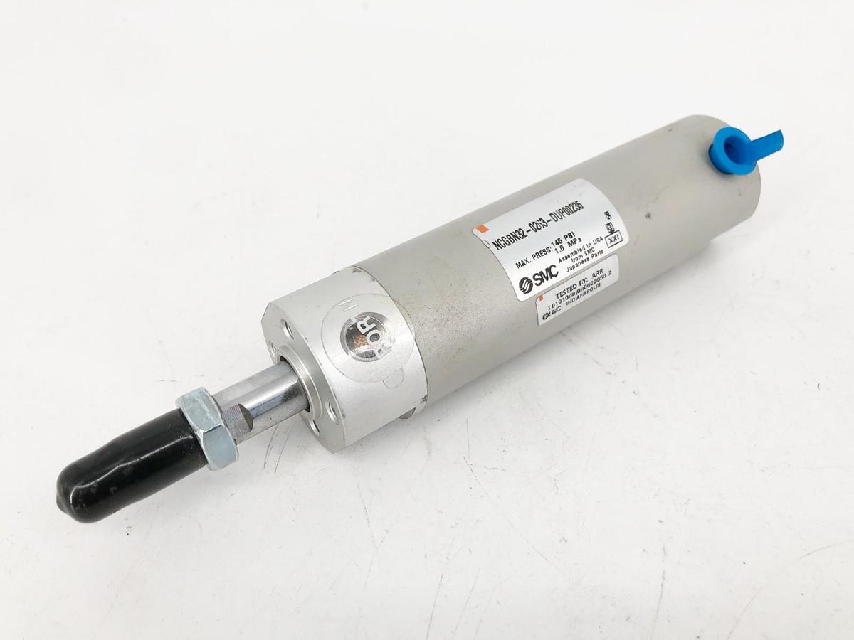 New SMC NCGBN32-0263-DUP00235 Air Cylinder 32mm Bore 2-1/4" Stroke - No Box