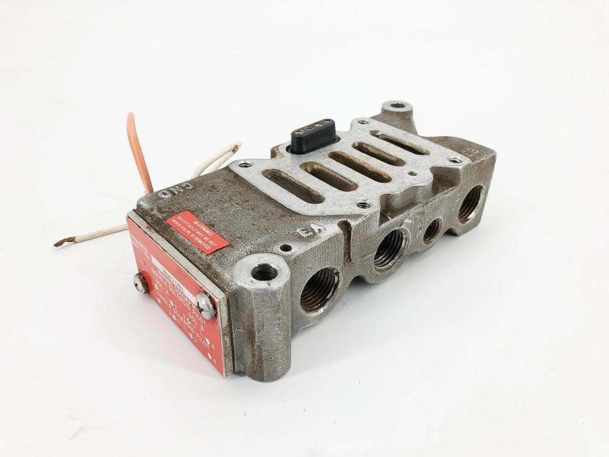 Used Schrader Bellows K022091 Sub-Base Assembly