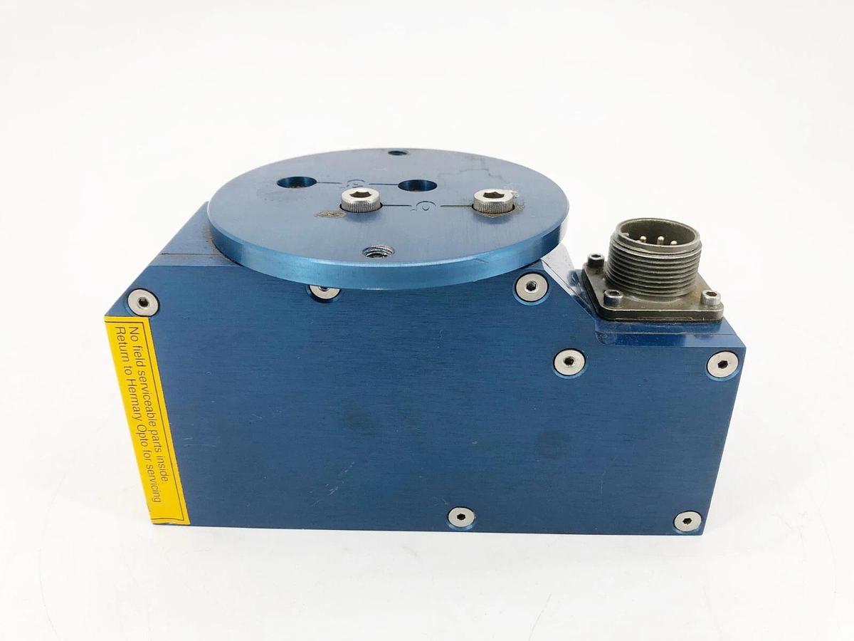 Used Hermary Opto LRS-50 Compact Single-Point Laser Range Sensor 130" Range 24VDC