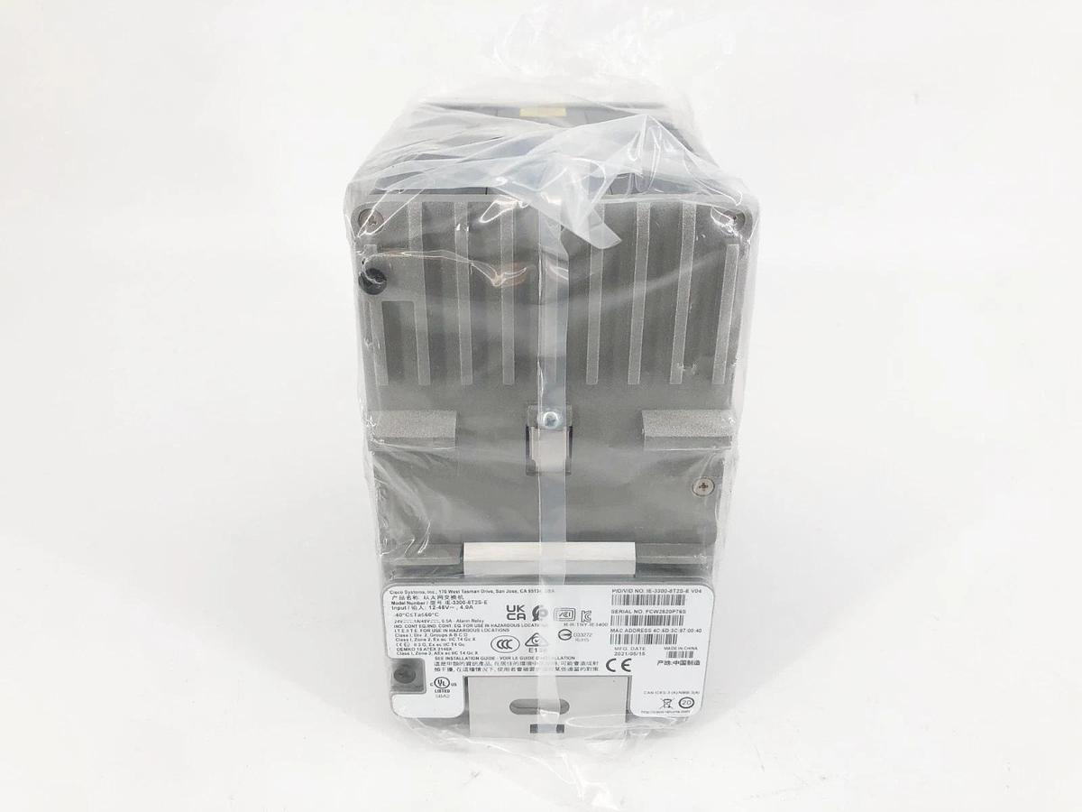 New Cisco IE-3300-8T2S-E Industrial Ethernet Switch 8-Port - No Box