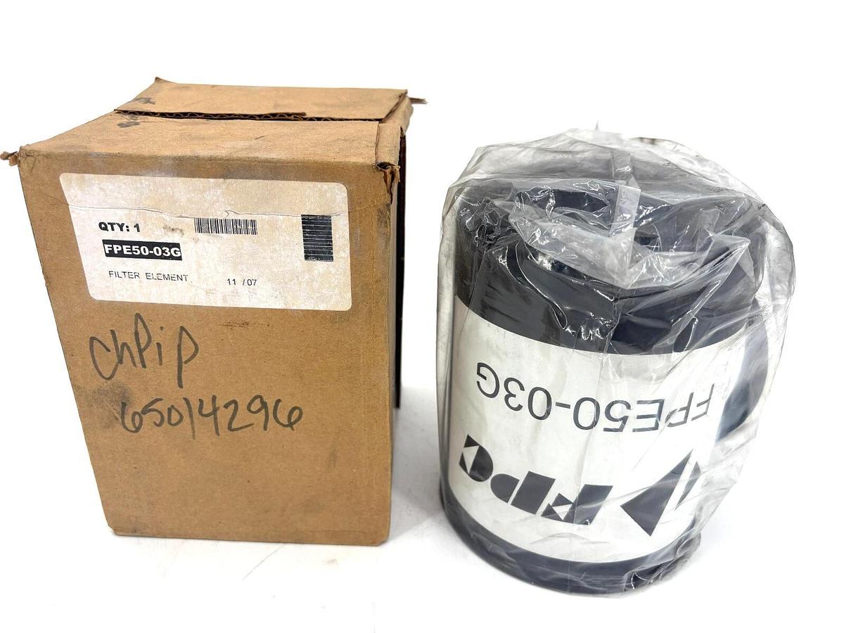 New FPC FPE50-03G Filter Element 7" Microglass