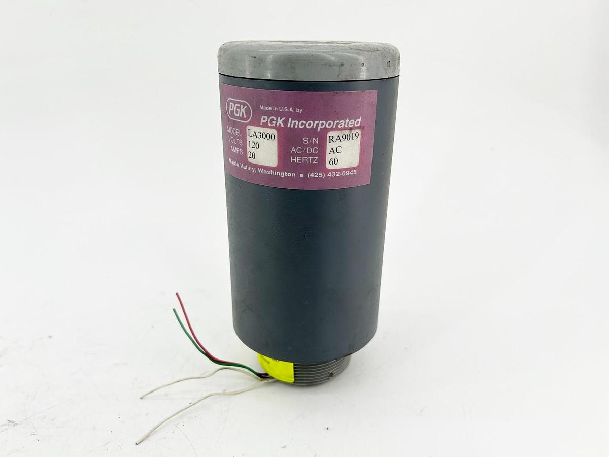 Used PGK LA3000 Level Sensor Head 120V 20A 60Hz ( Head Only)