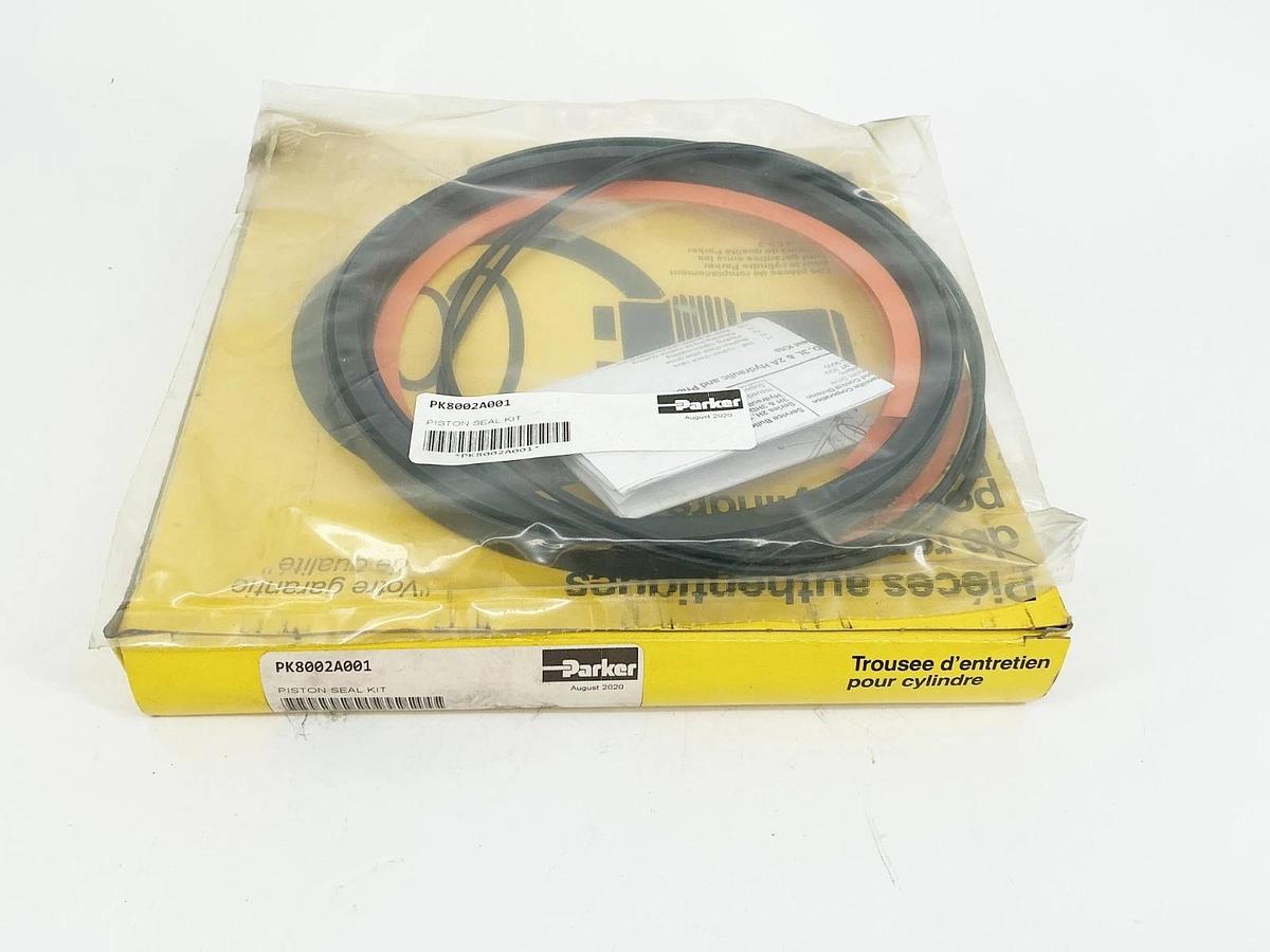New Parker PK8002A001 Piston Seal Kit 2A Series 8" Class 1