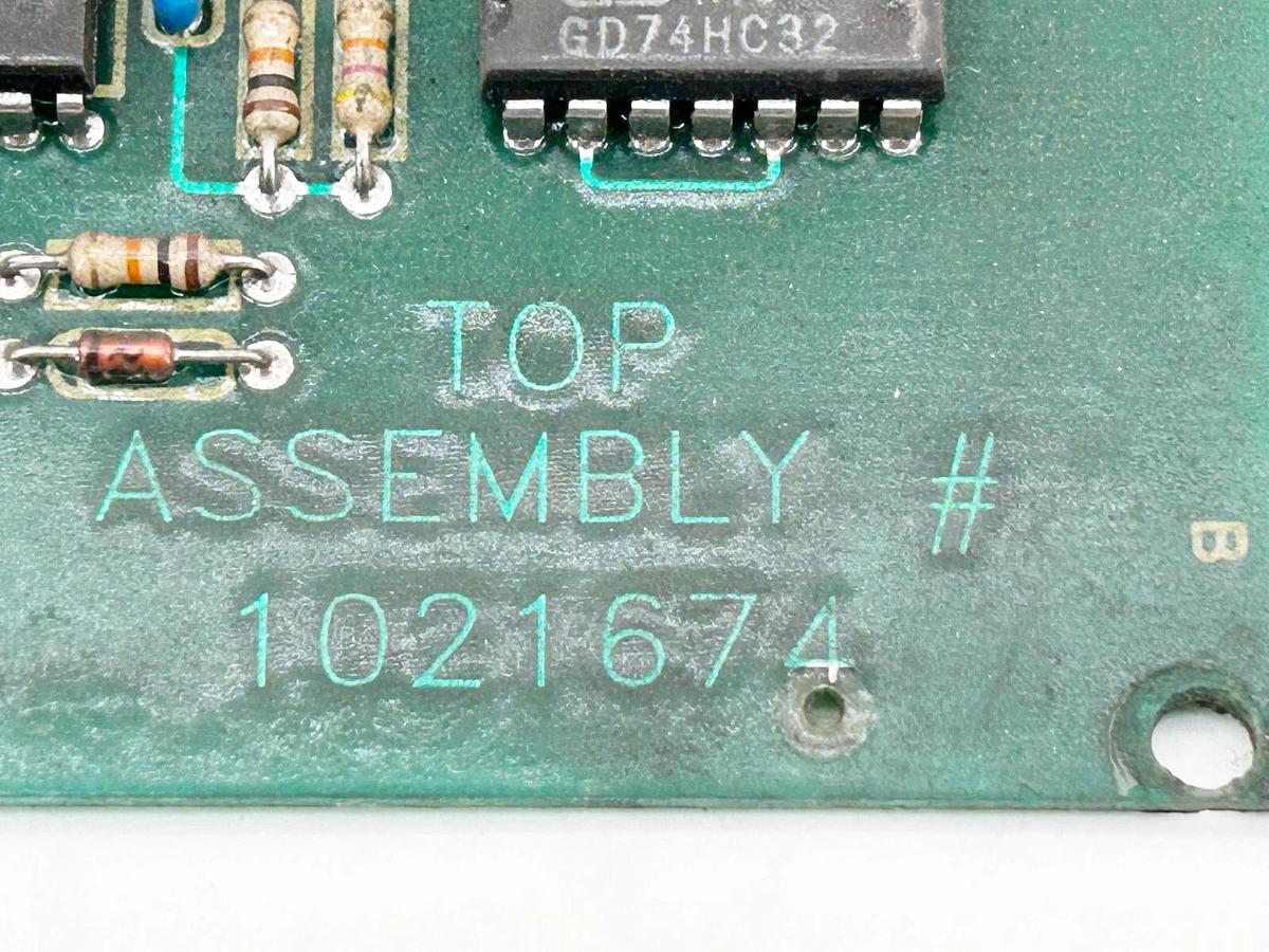 Used Dynamic Air 1021674 PC Board Top Assembly