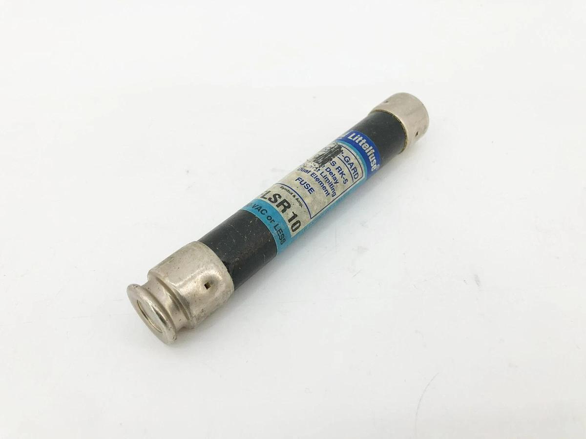 Lot of 3 New Littelfuse FLSR10 Time-Delay Fuses 10A 600VAC RK5