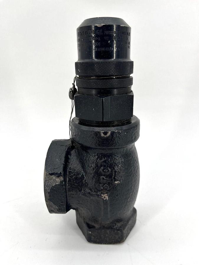 New Henry Valve 570-A 3/4" Ammonia Pressure Relief Valve 150PSI Set Pressure
