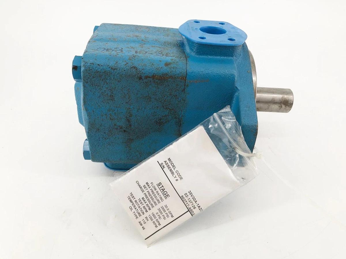 New Metaris 35V30A-1A22R Fixed Displacement Vane Pump 02-137126-1 - No Box