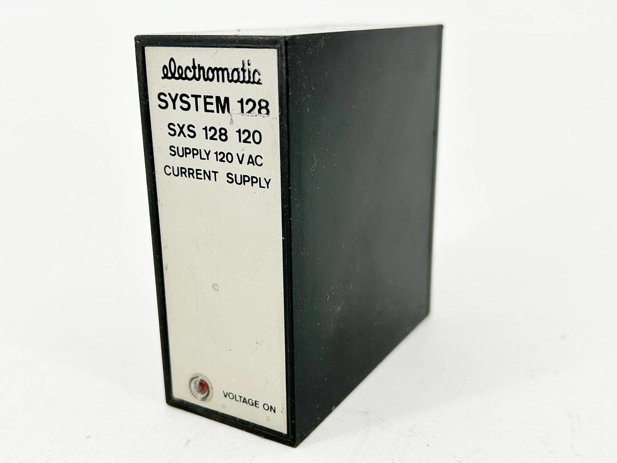 Used Electromatic SXS 128 120 Current Supply Relay 120VAC 11Pin