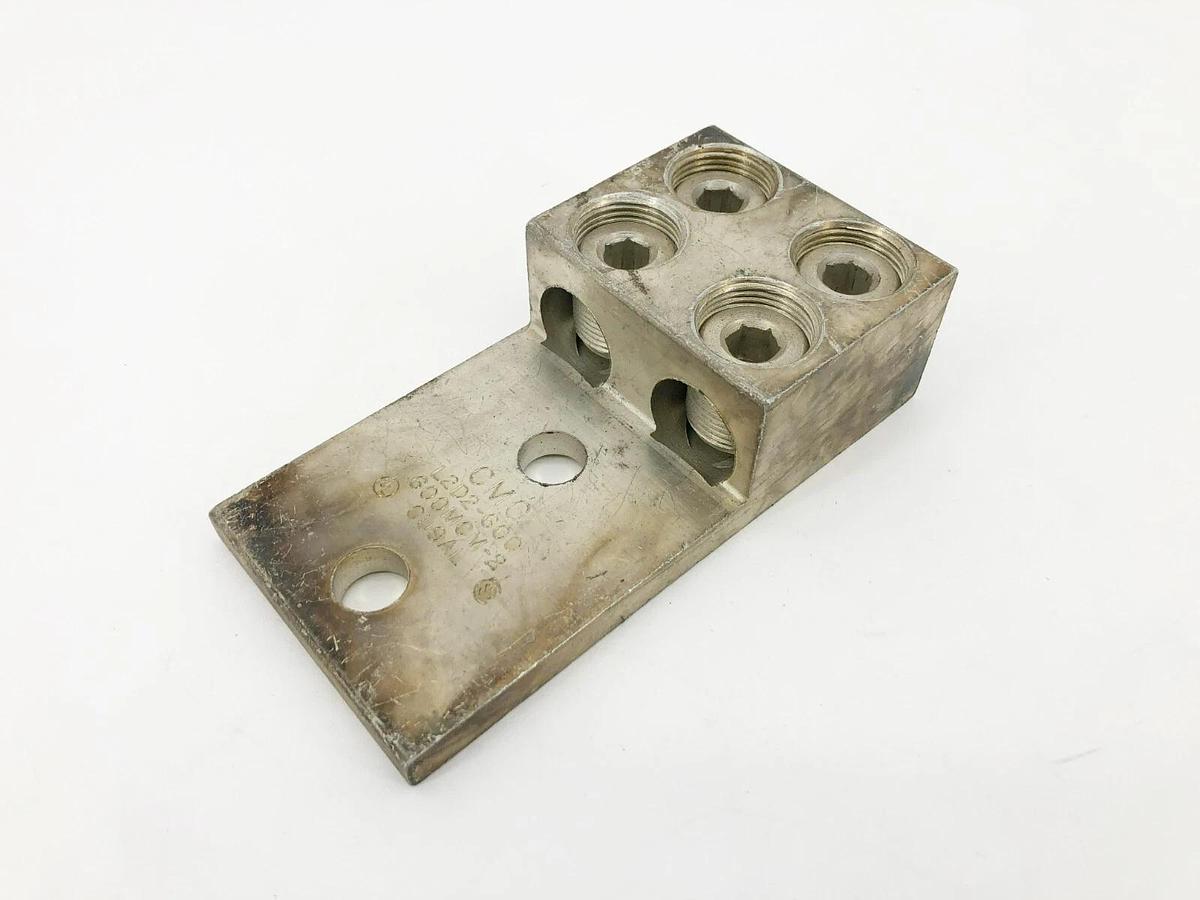 Used CMC L2D2-600 Multi Conductor Aluminum Mechanical Lug 600MCM - 2 AWG