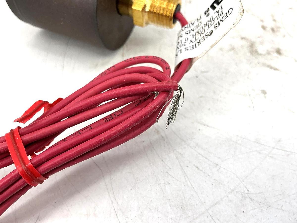 New Gems Sensors 01901 Level Switch 2-Wire Brass 20VA 120/240VAC 0.167A LS-1900