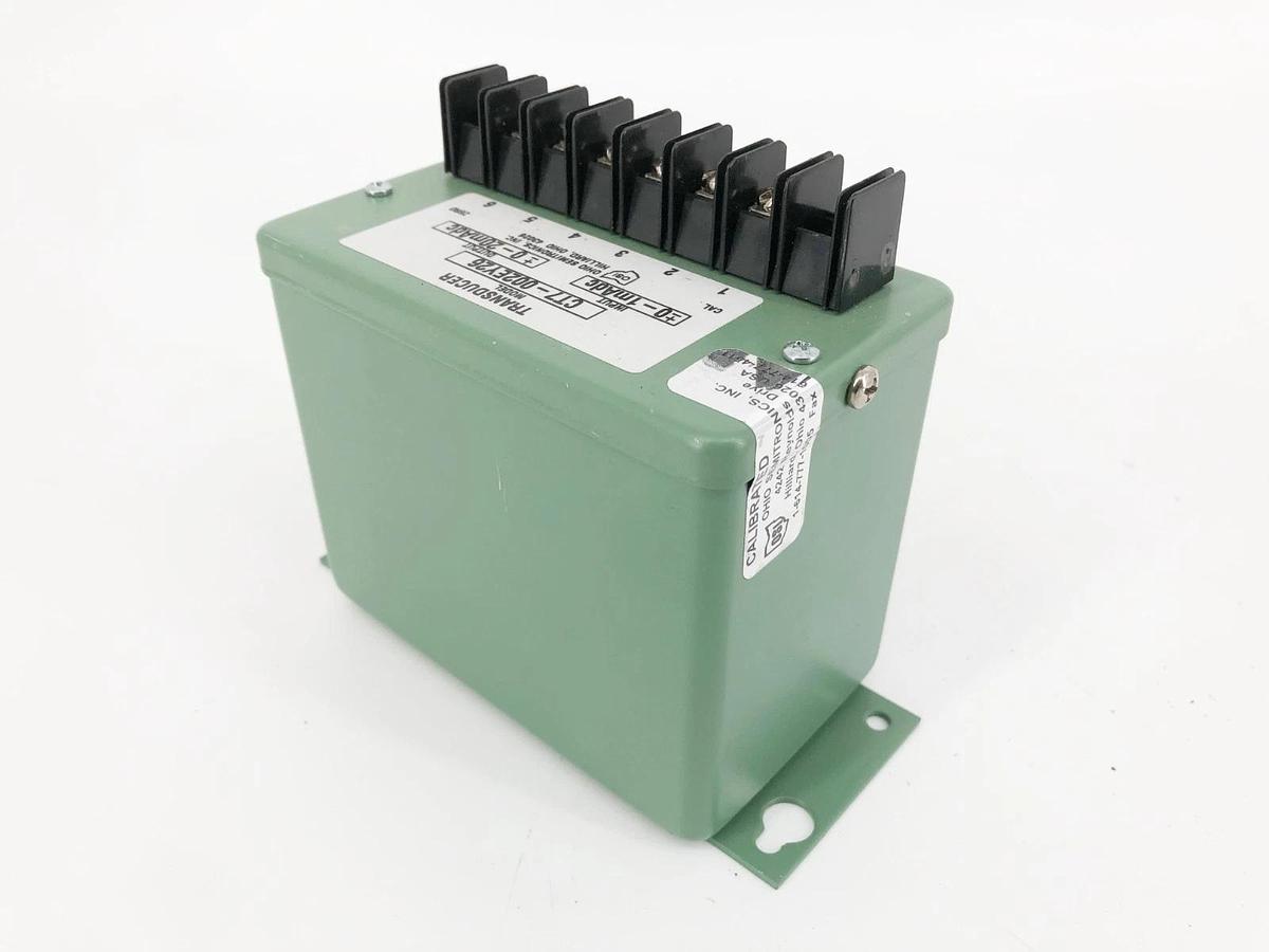Used Ohio Semitronics CT7-002EY26 Transducer In: ±0-1mAdc Out: ±0-20mAdc