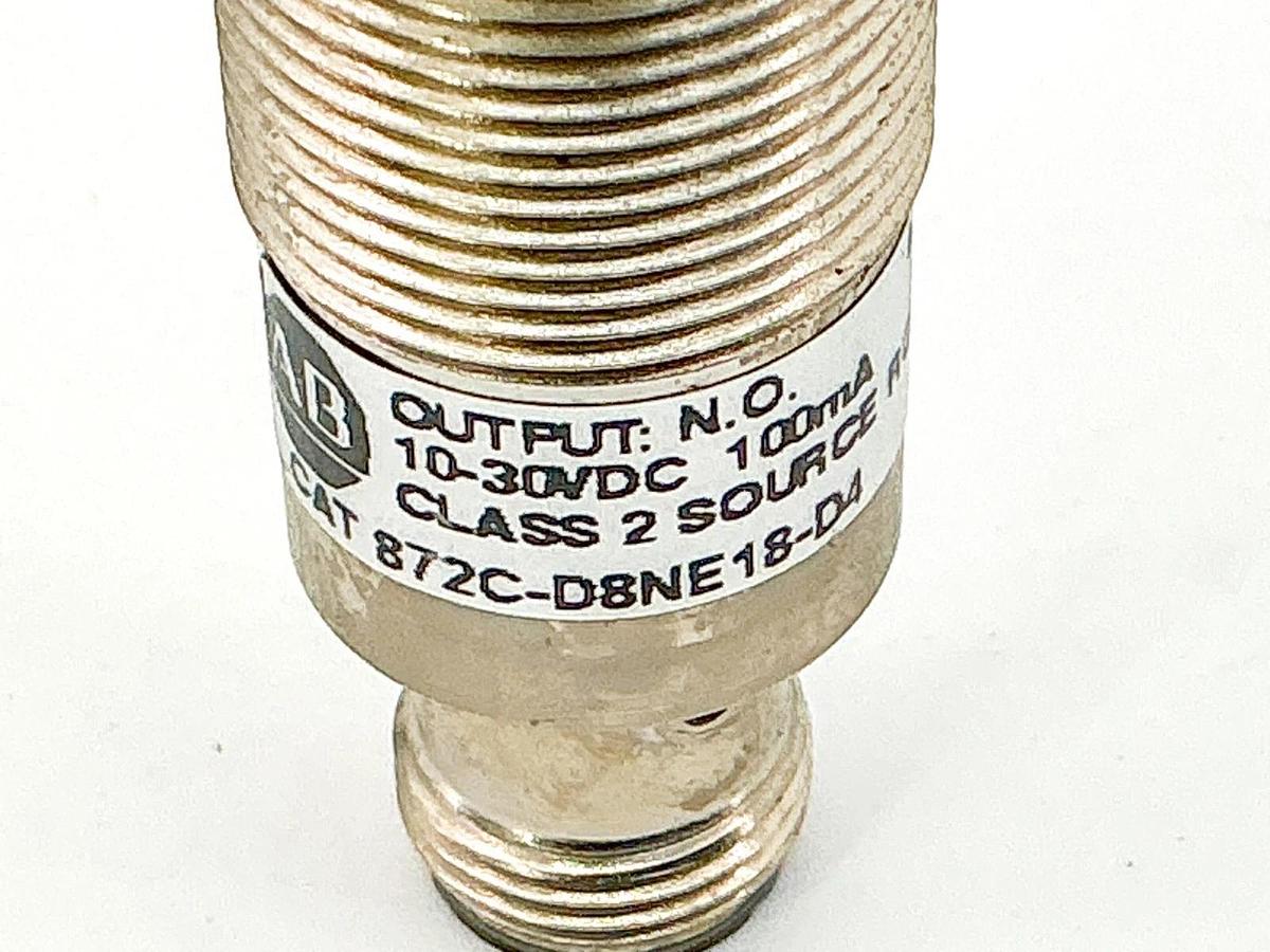 New Allen Bradley 872C-D8NE18-D4 Inductive Proximity Sensor 30VDC Ser.C - No Box
