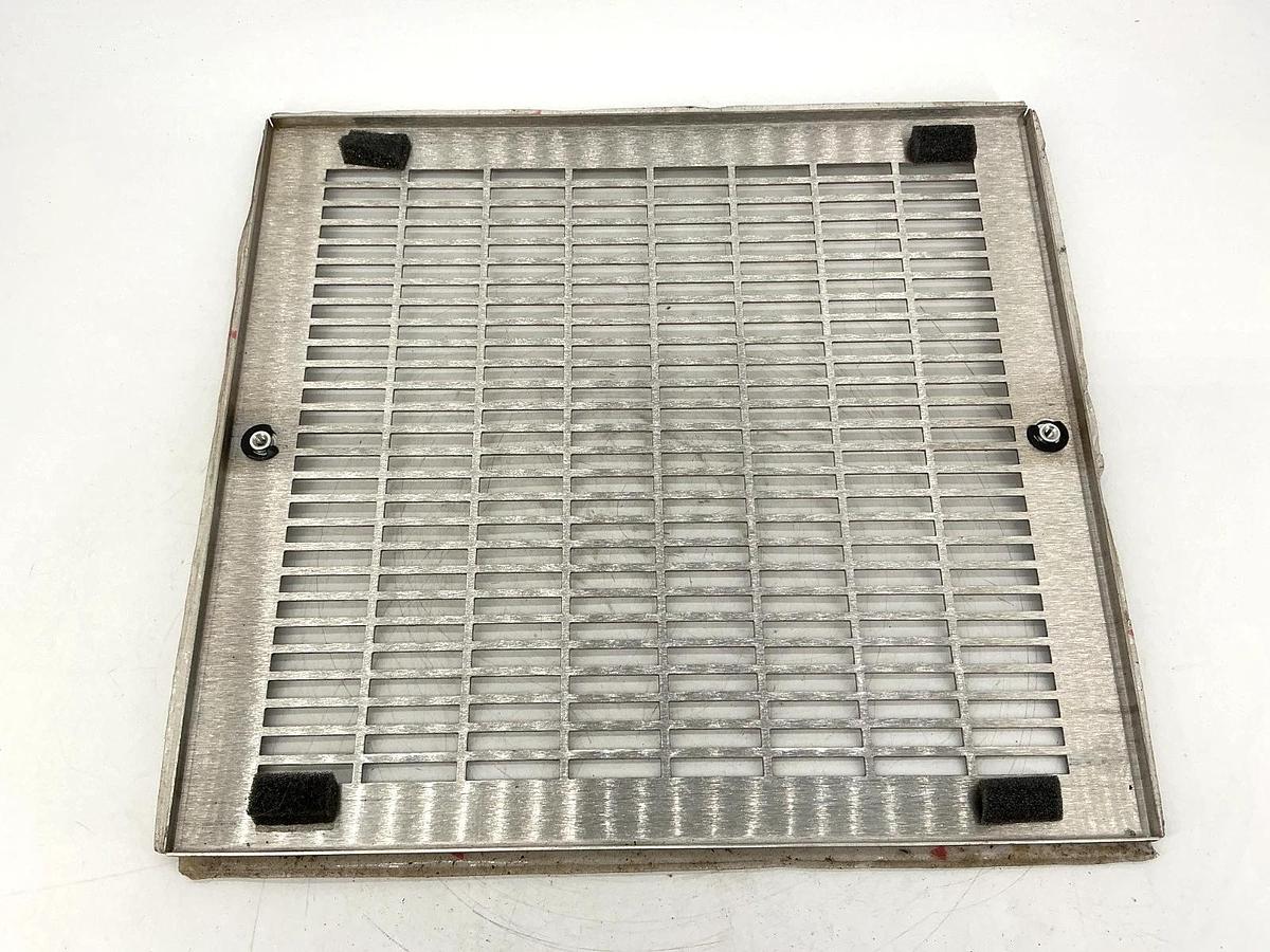 New Hoffman TEP10SS Exhaust Grill Type 1 SS 12"x13" inch MISSING PARTS - No Box