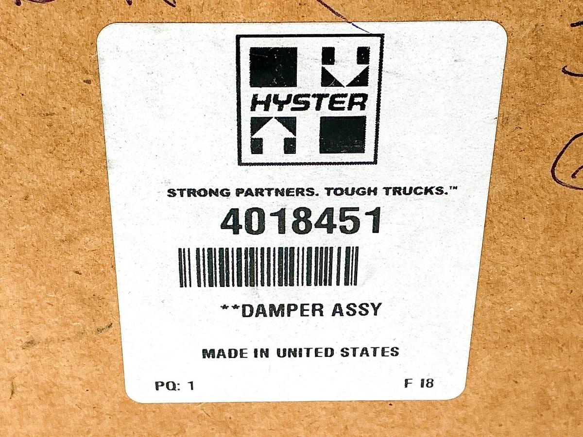 New Hyster 4018451 Damper Assembly