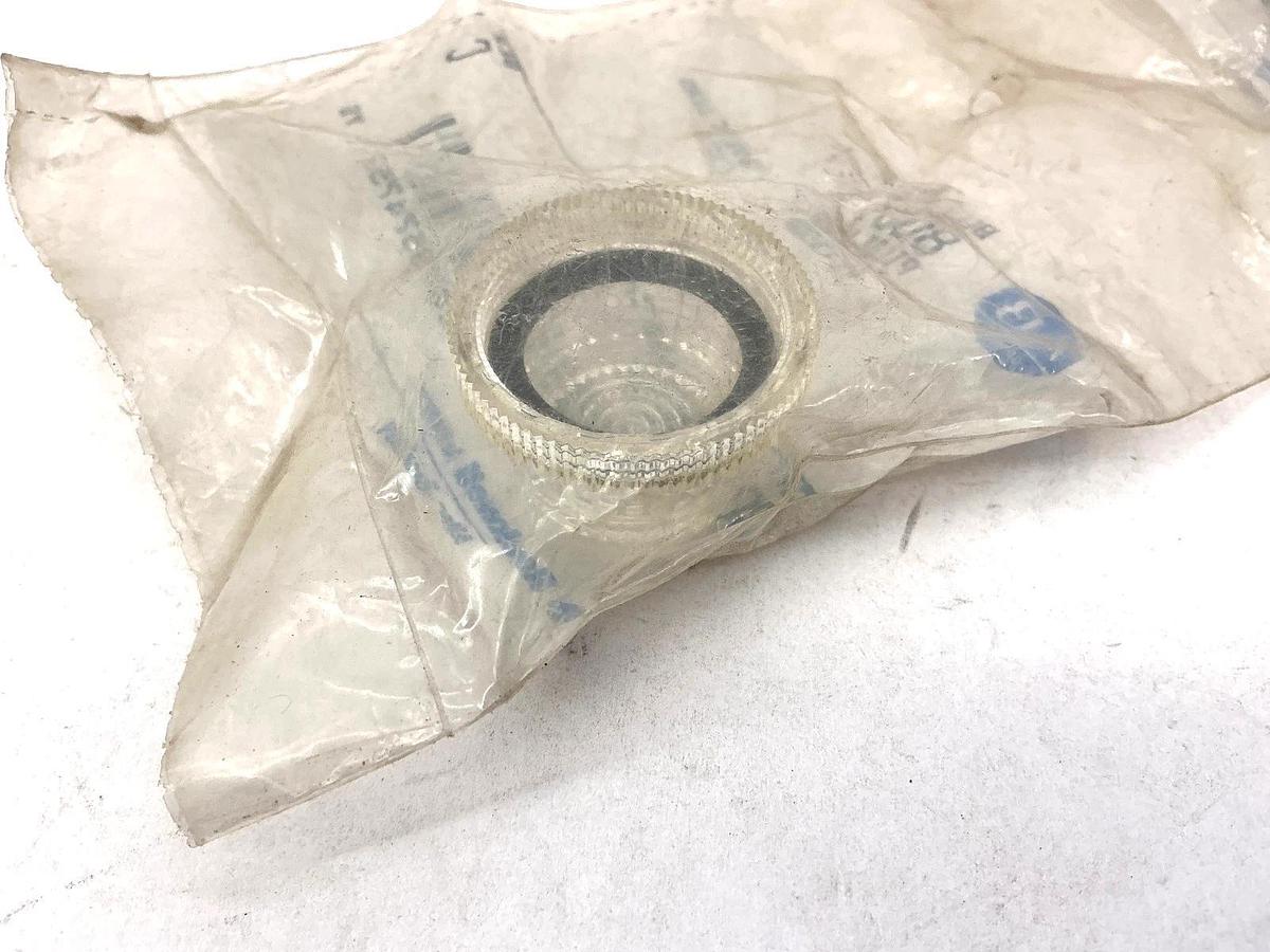 Lot of 2 New Allen Bradley 800T-N26C Ser C Pilot Light Acrylic Lens Clear