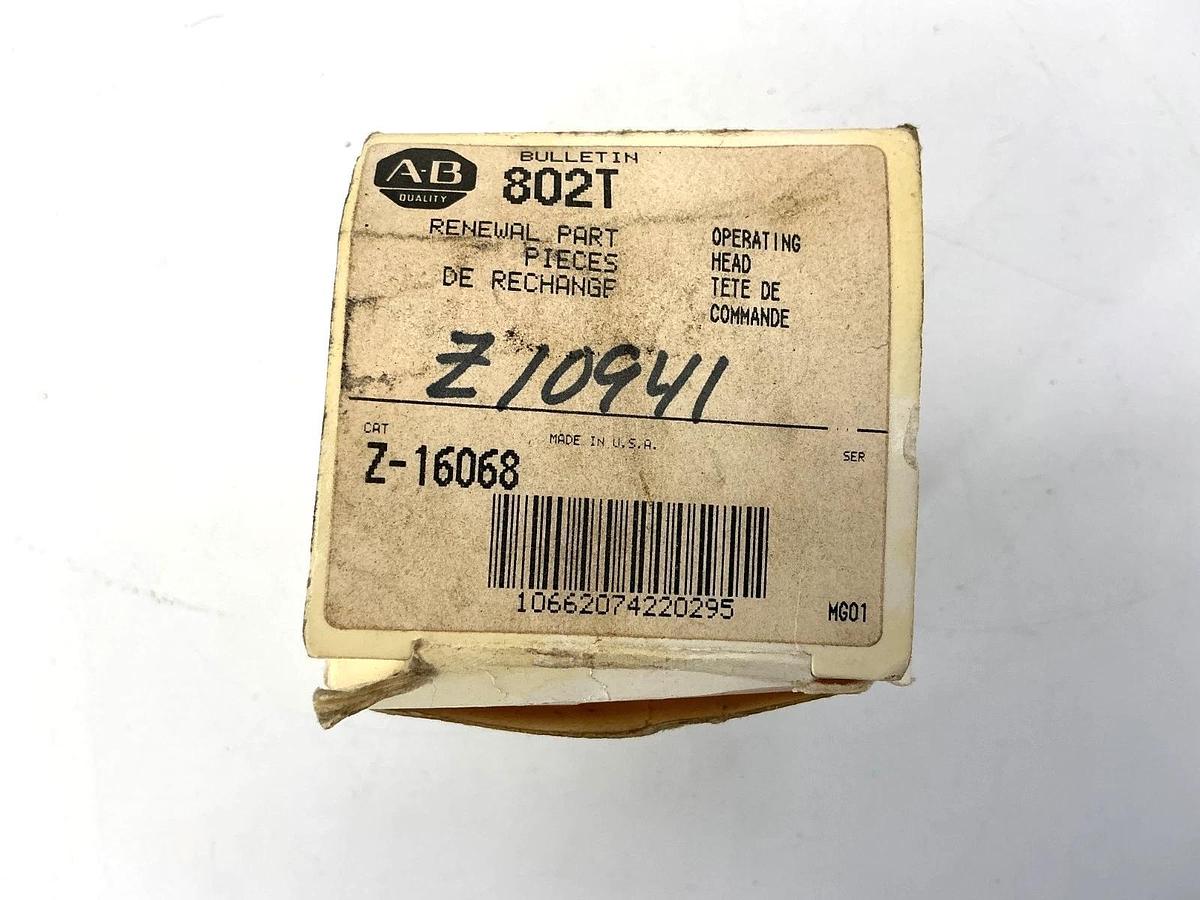 New Allen Bradley Z-16068 Limit Switch Operating Head Renewal Part Z16068