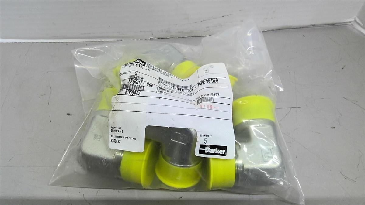 New Parker Transair 6615 40 50 Female to 1-1/2" Male NPT Threaded Stud Adapter