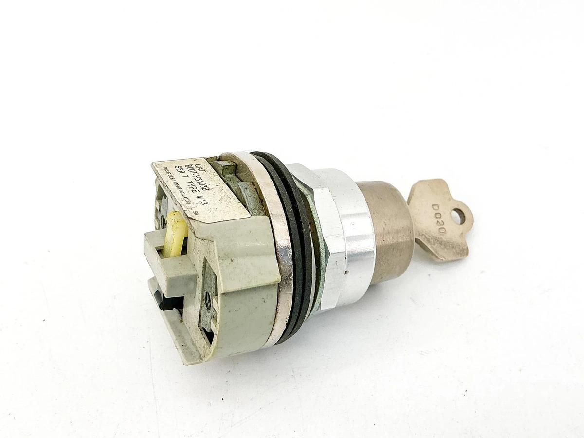Used Allen Bradley 800T-H3103B Lock Cylinder Switch Type 4/13 Ser.T