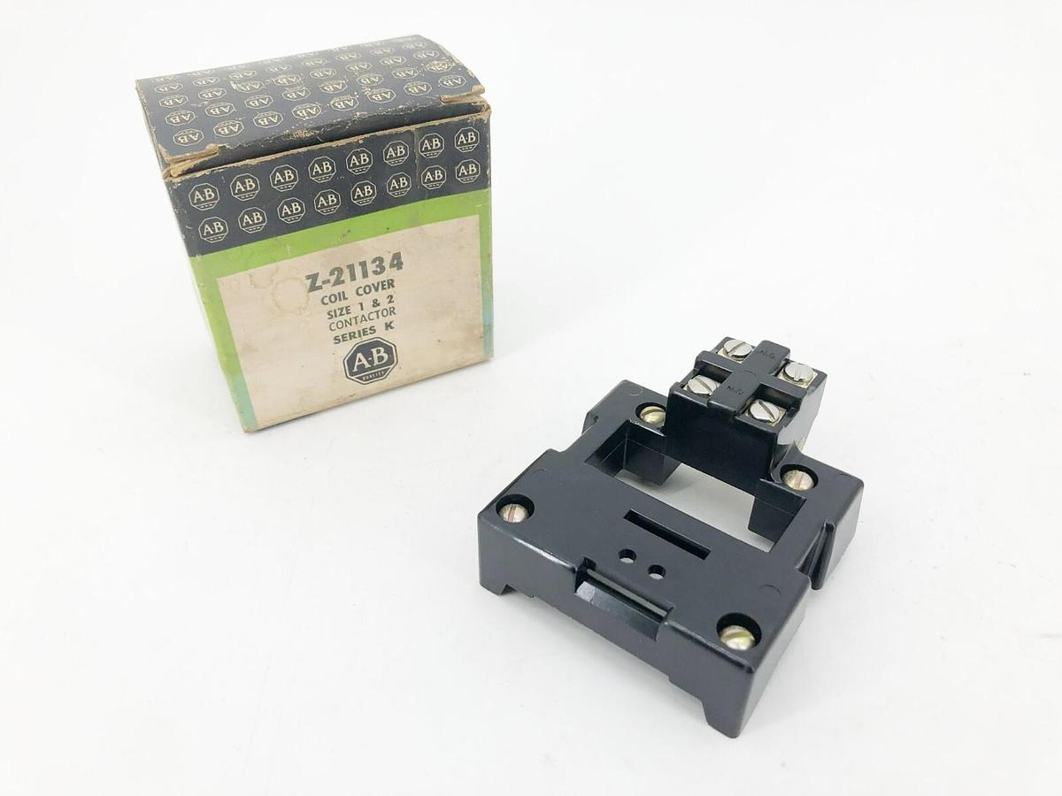 New Allen Bradley Z-21134 Contactor Coil Cover Size 1 & 2 Series K