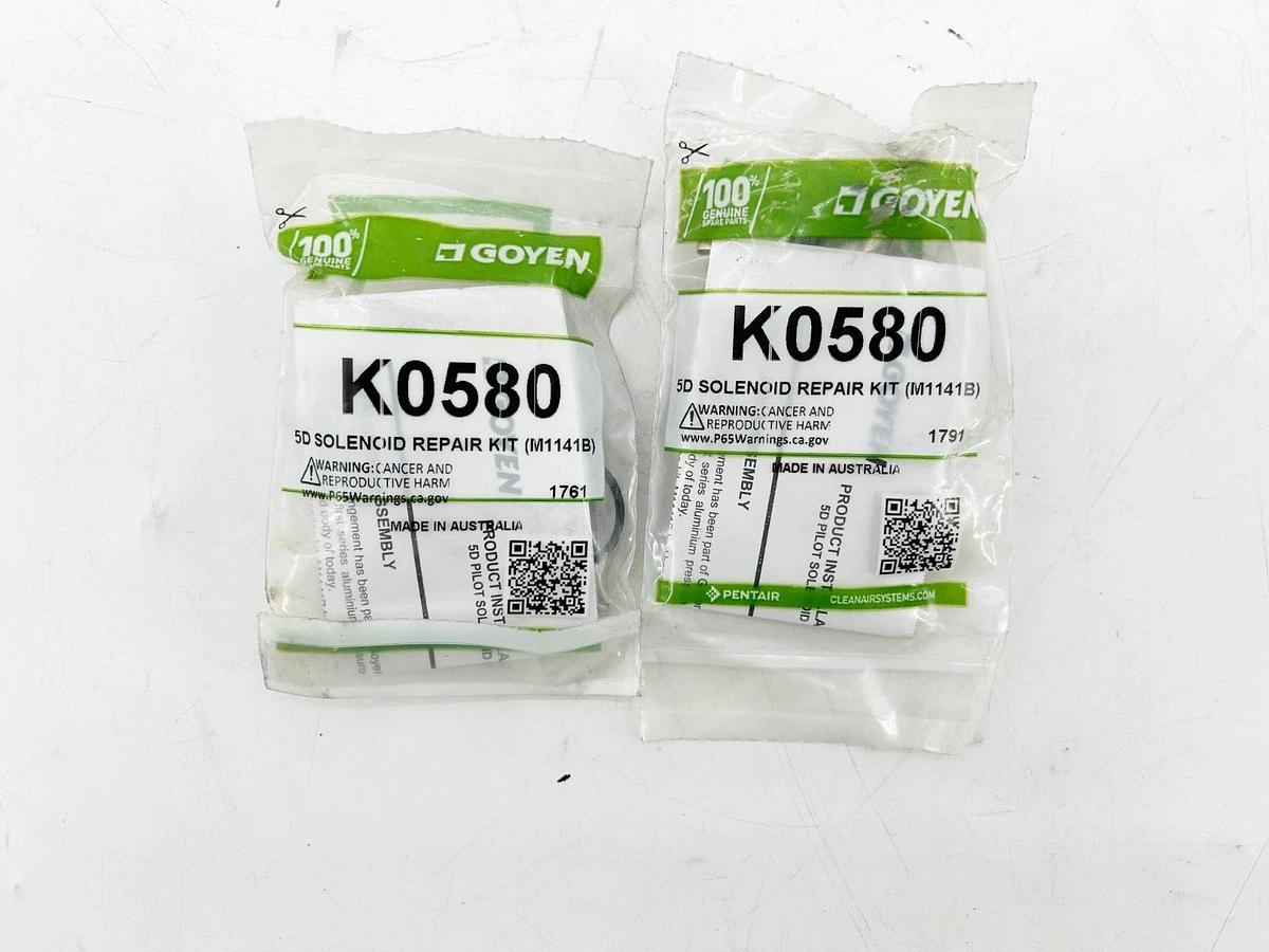 New Lot of 2 Goten K0580 Solenoid Valve Repair Kit 5D2 and CA-B M1141B