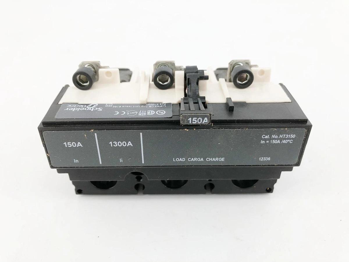 New Square D HT3150 H-Frame Trip Unit 150A 600V 3P