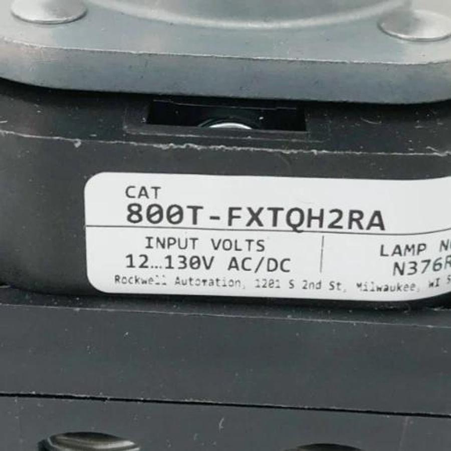 New Allen-Bradley 800T-FXTQH2RA Ser. U Red Push-Pull Device 12-130VAC/DC 30mm
