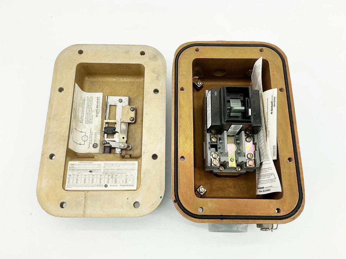Allen Bradley 609-AHX Manual Starting Switch Enclosure 230V