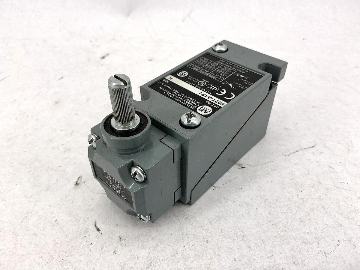 Used Allen Bradley 802T-A1P1 Ser H Oiltight Limit Switch 10A Standard Energy