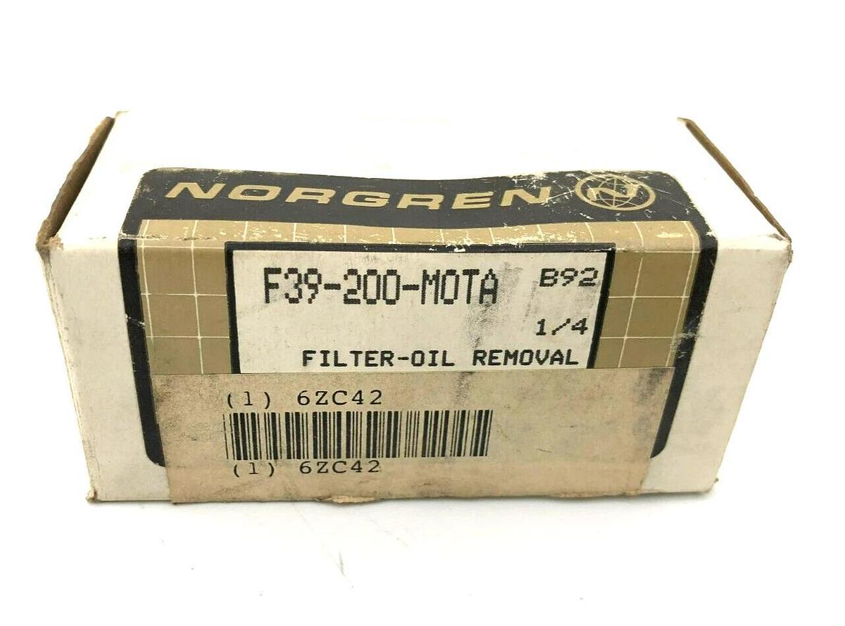 New Norgren F39-200-M0TA Coalescing Filter Element