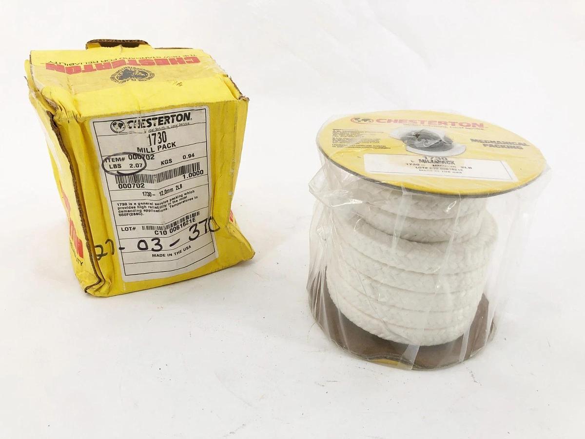 New Chesterton 1730 Mill Packing 12mm 2LB Reel 000702