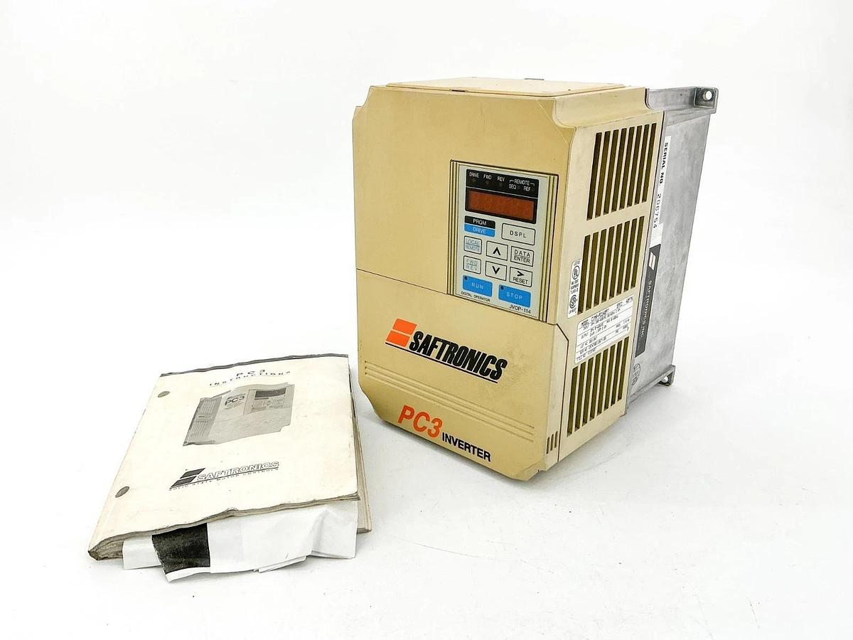 Used Saftronics CIMR-PCU40P7 AC Inverter 3PH 460V 50/60Hz 2.9A