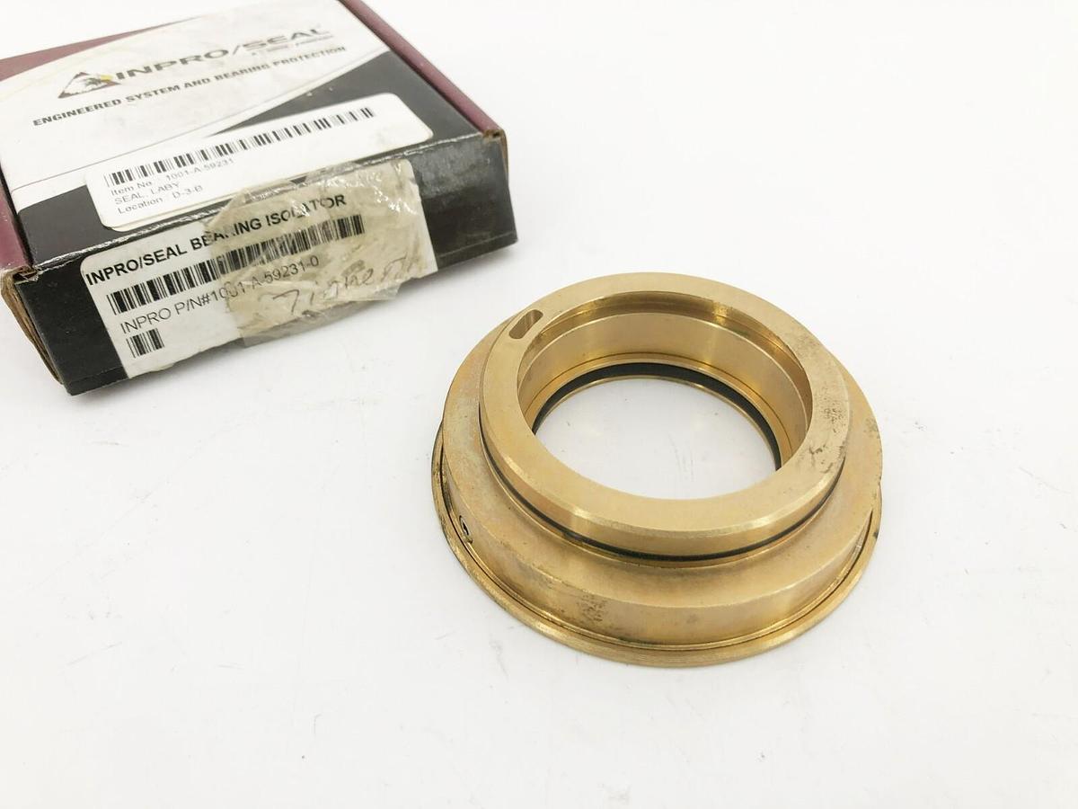 New Inpro/Seal 1001-A-59231-0 Bearing Isolator 2.165" Shaft 2.756" Bore