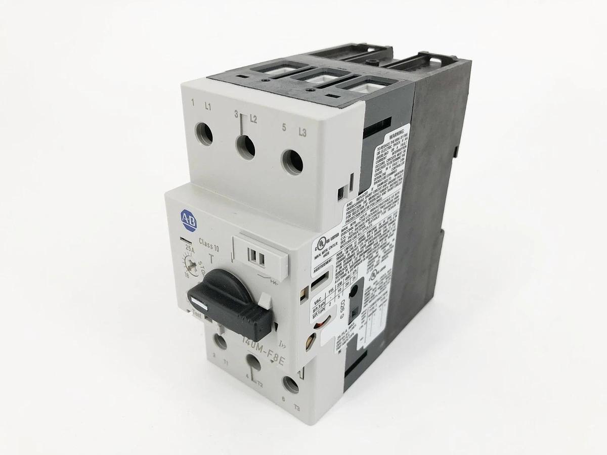 New Allen Bradley 140M-F8E-C25 Ser. C Motor Protector Circuit Breaker 18-25A