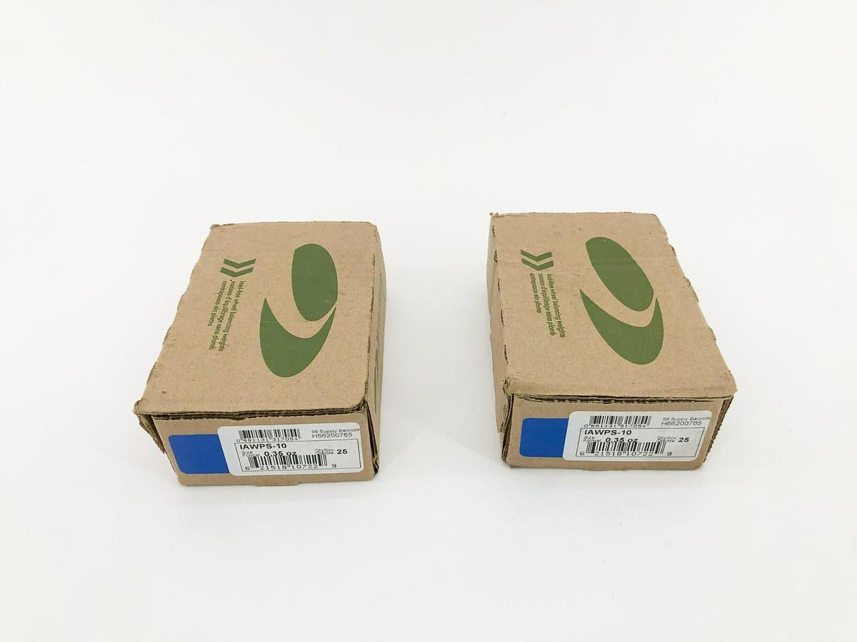 Lot of 50 New IAWPS-10 Lead-Free Wheel Balancing Weights