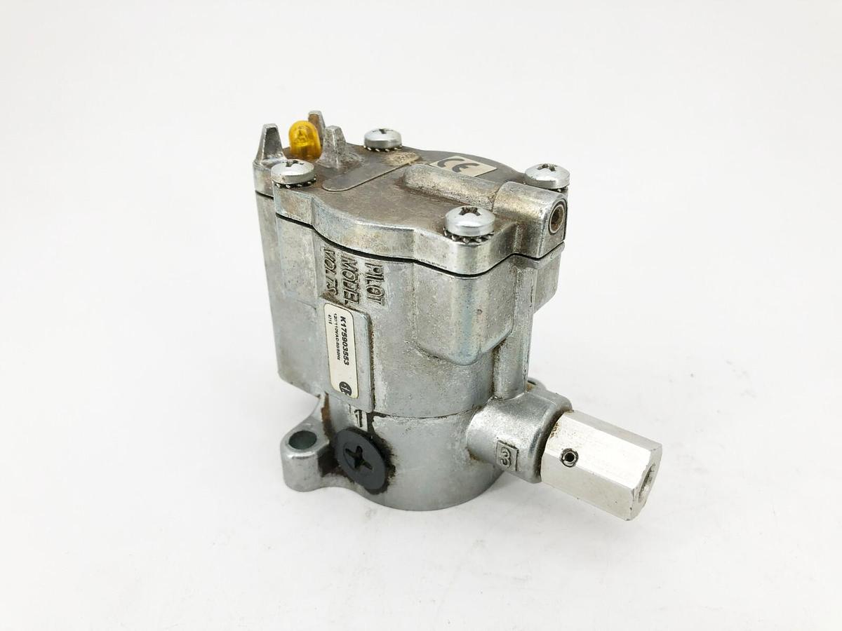 Used Parker K175903553 Pilot Valve 110/120VAC 50/60Hz