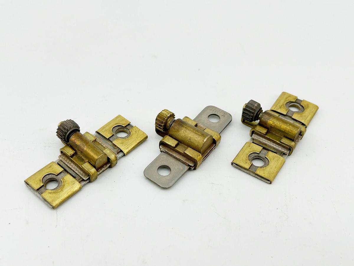 Used Lot of 3 Square D B12.8 Thermal Overload Heating Element
