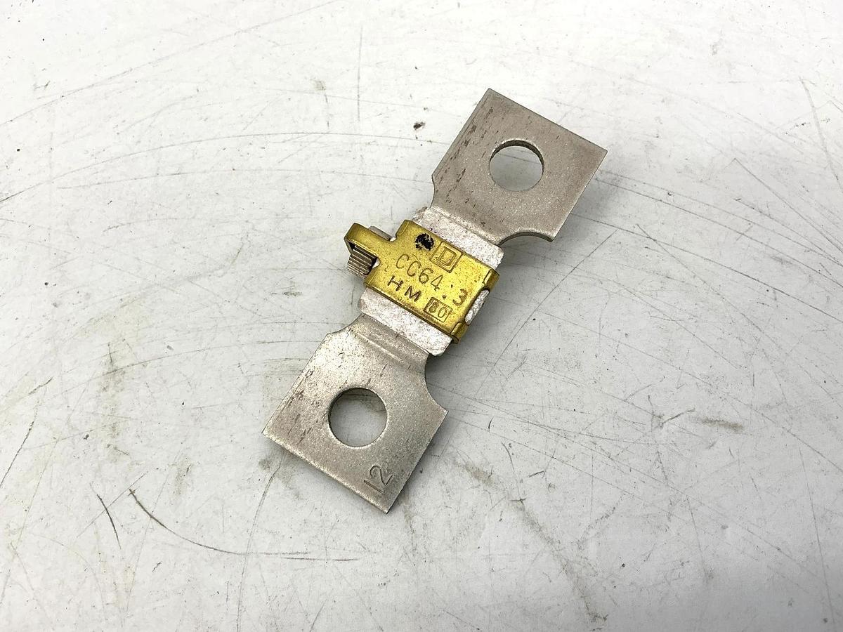 New Square D CC64.3 Thermal Overload Relay Heater Element 64.3 - No Box