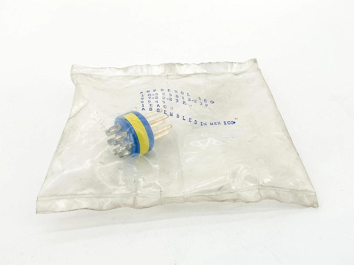 New Amphenol 10-825812-23P Receptacle Male Insert 97-22-23P