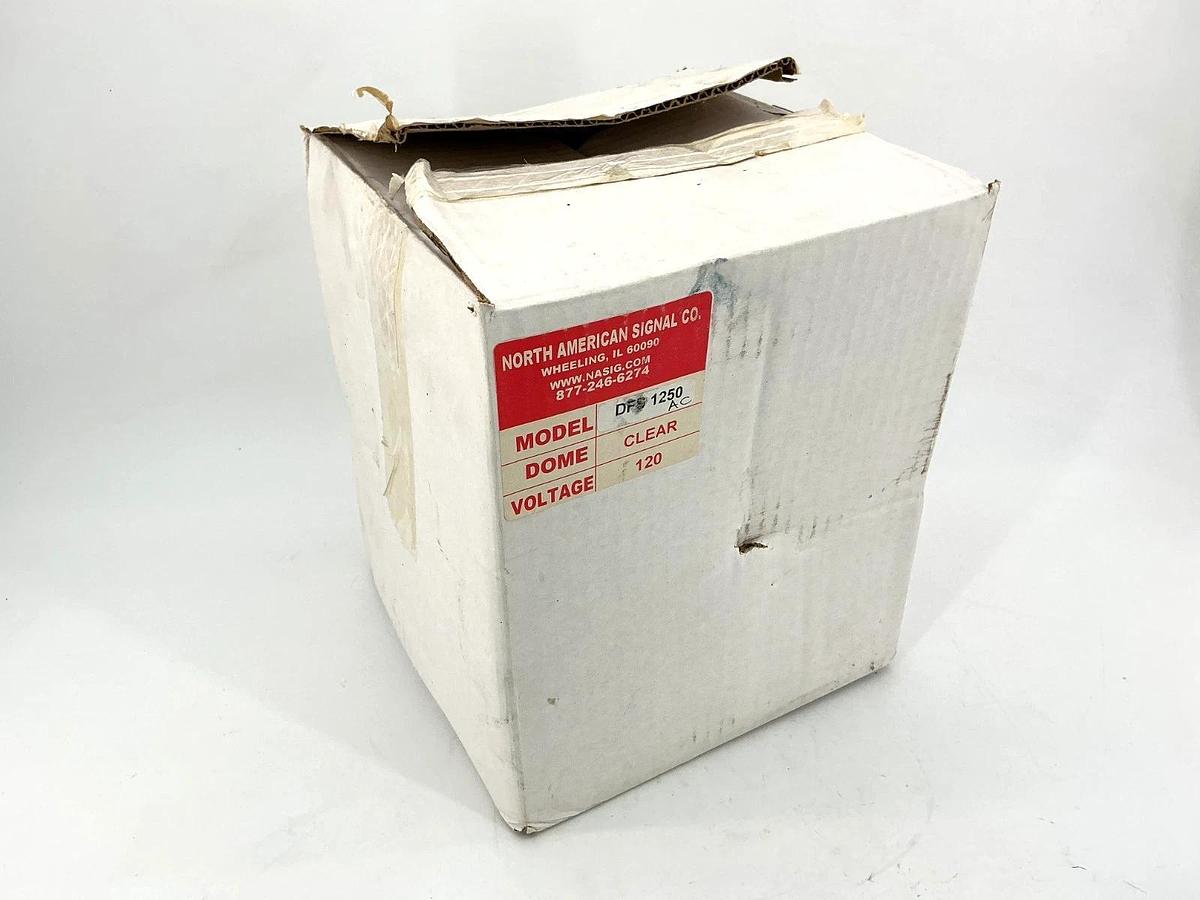 New North American Signals DFS1250-ACC Strobe Light Appliance Clear 1A 120V 60HZ