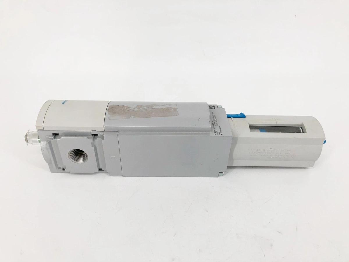 New Festo MS6-LFM-1/2-B-R-M-HF-DA Pneumatic Filter 527670 300psi 1µ - No Box