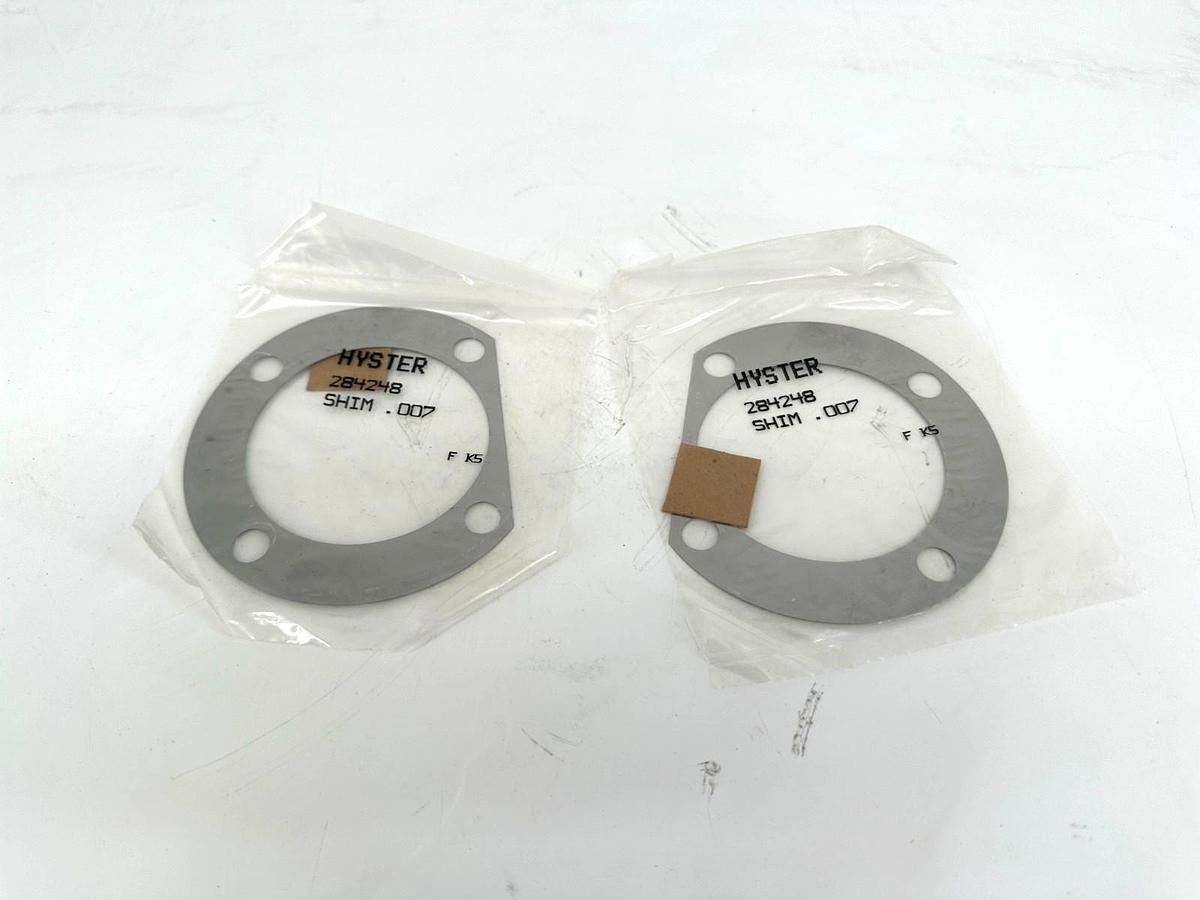 Lot of 2 New Hyster 284248 Shim .007 0284248