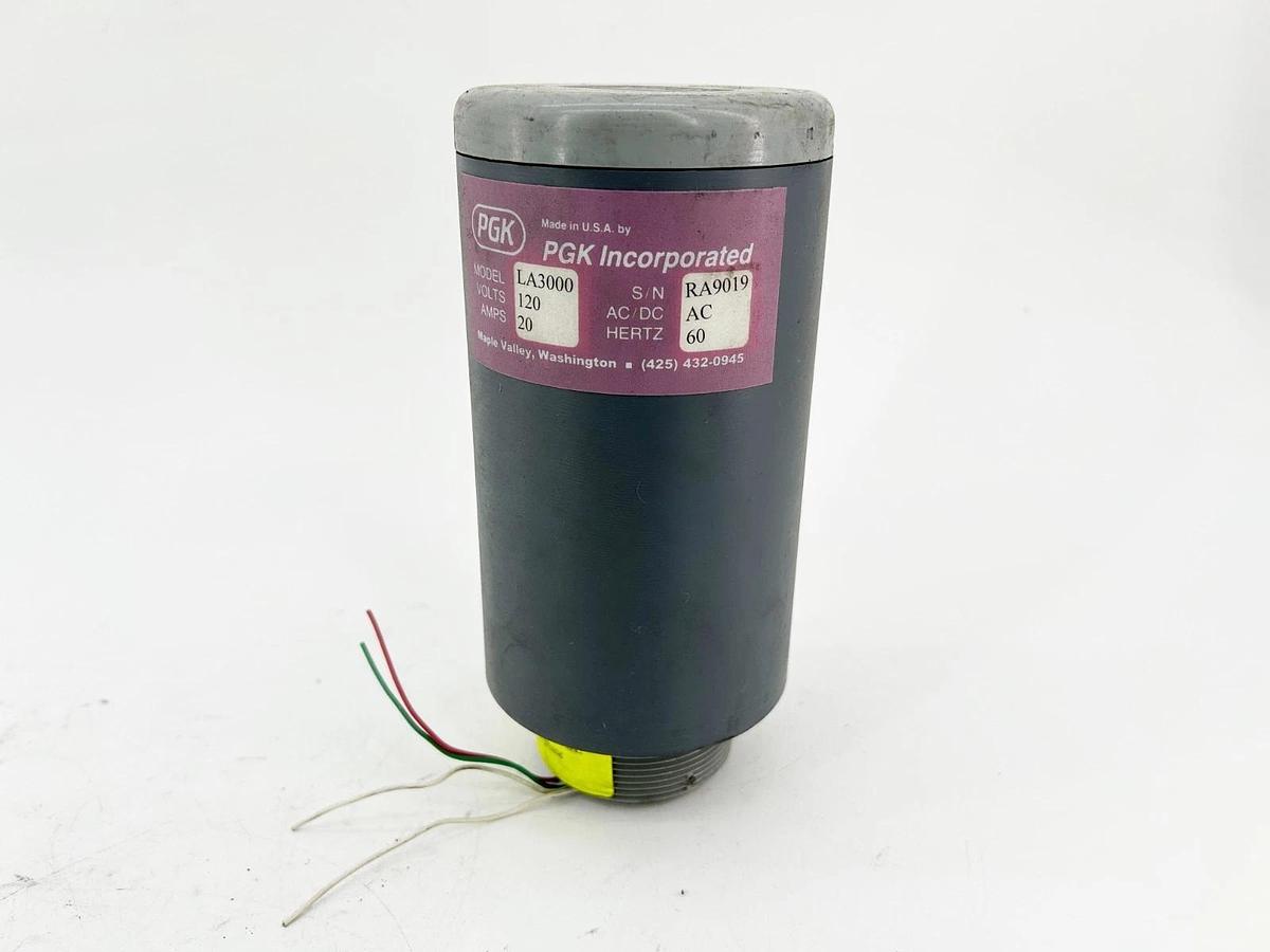 Used PGK LA3000 Level Sensor Head 120V 20A 60Hz ( Head Only)