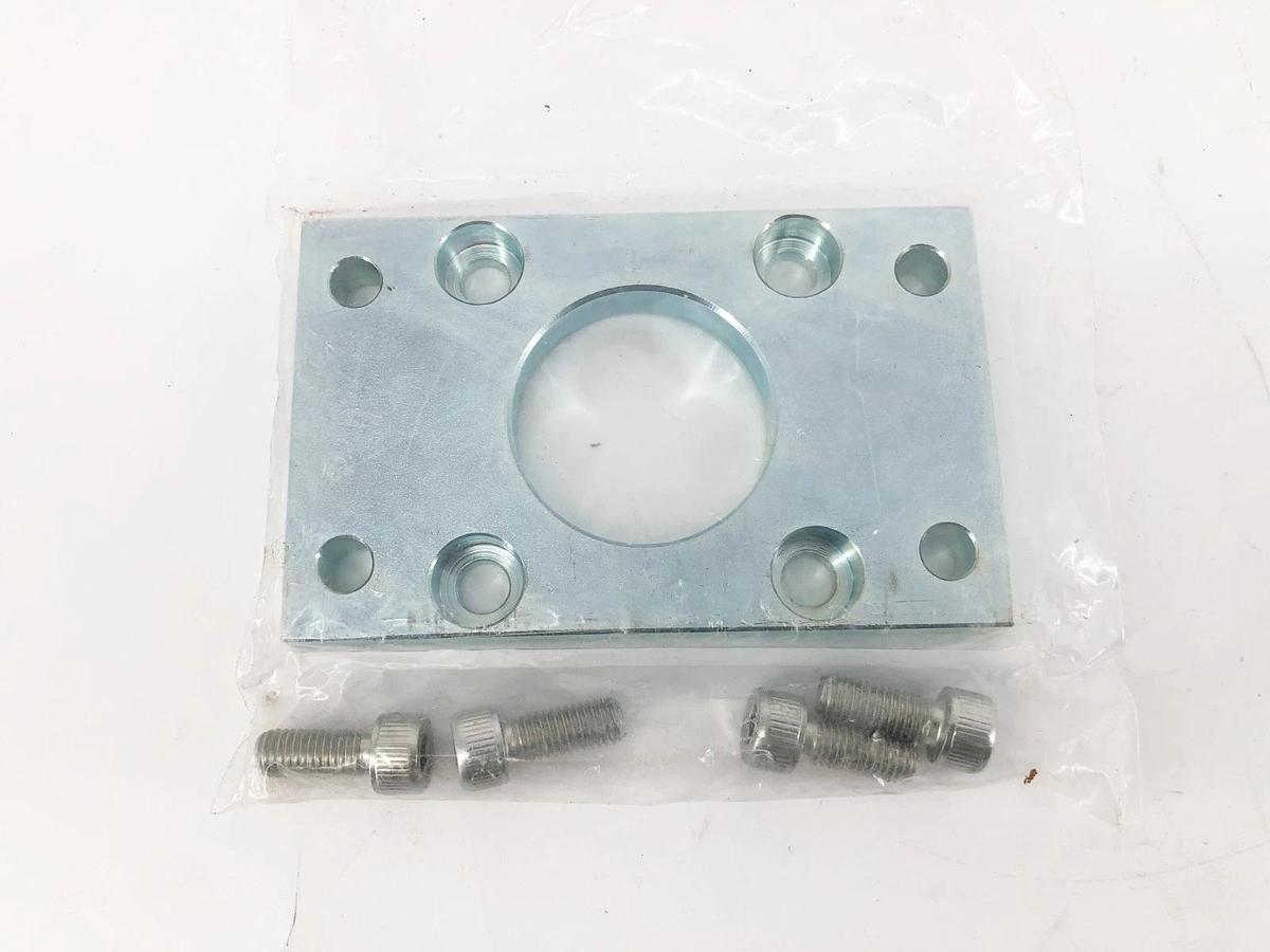Lot of 2 New Metal Work W0950632002 Flange C-063 ISO15552 Ø 63mm