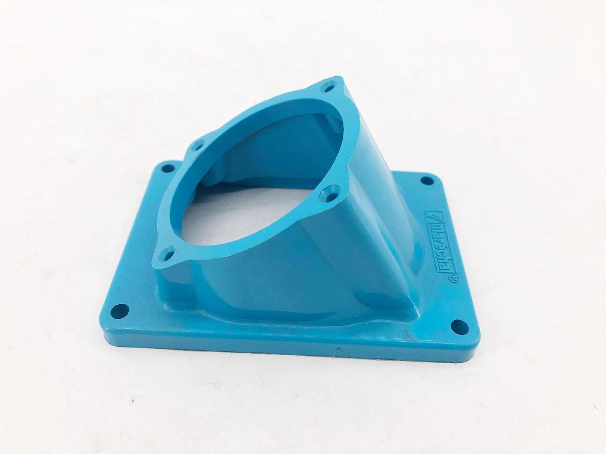 New Meltric 61-3A027 Angle Adapter 30 Degree DSN30 Blue Nylon - No Box